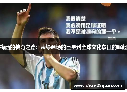 梅西的传奇之路：从绿茵场的巨星到全球文化象征的崛起